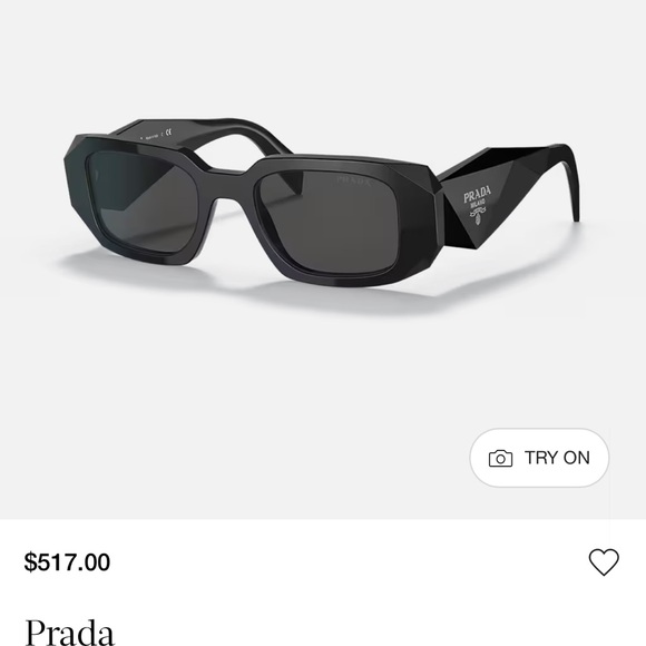 Prada PR 17WS Black - Picture 7 of 7